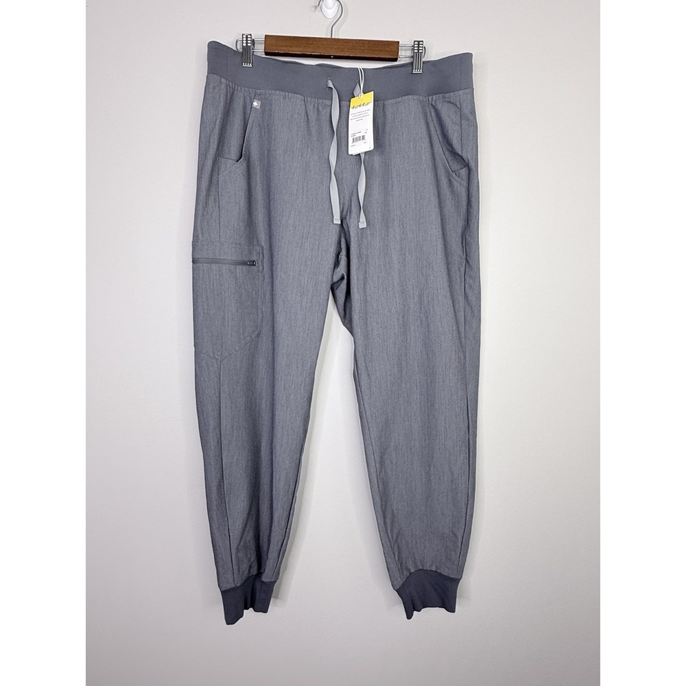 Figs Zamora 2.0 Joggers Womens Large Grey Medical Technical Collection